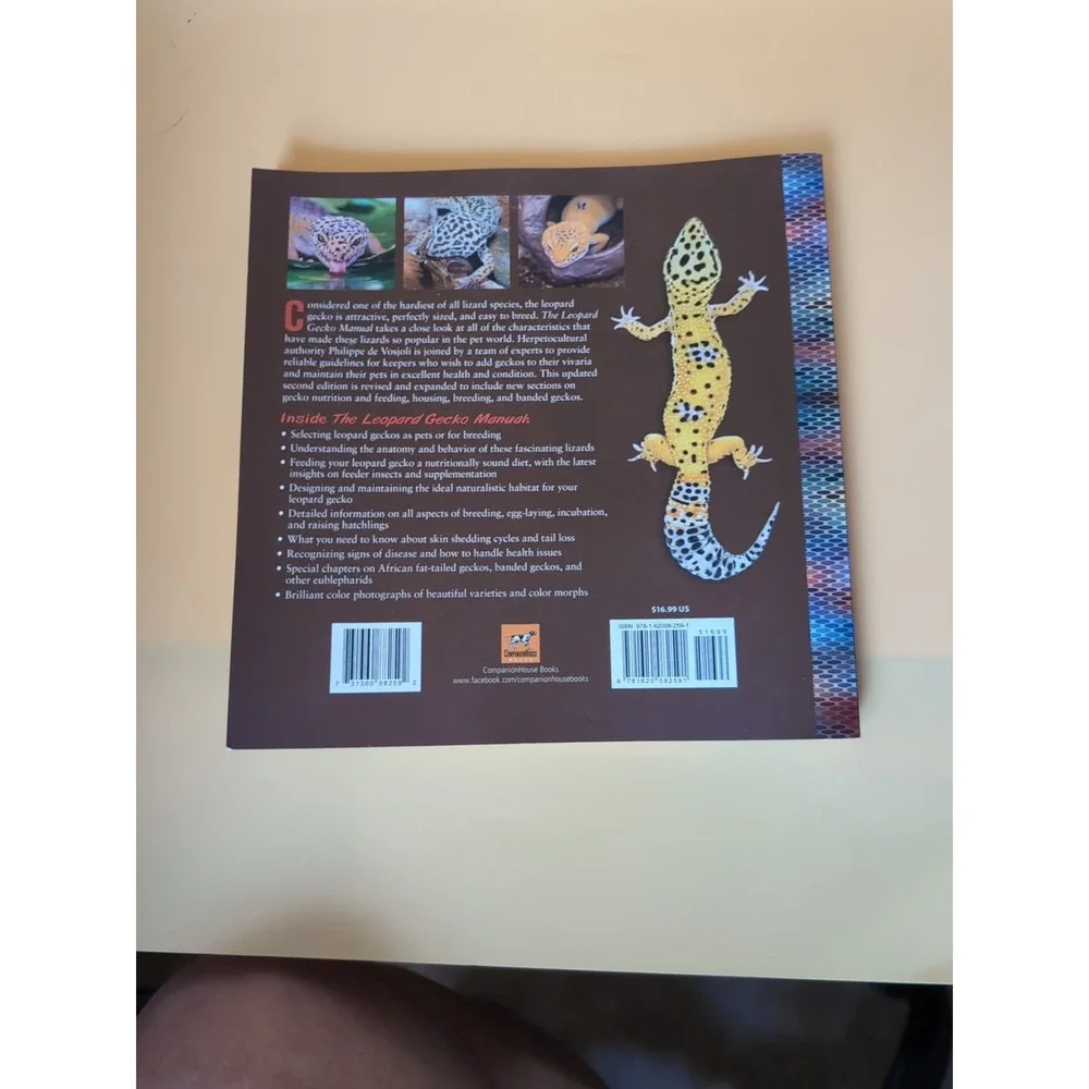 Leopard Gecko Manual :‎ Expert Advice for Keeping and Caring for a Healthy...